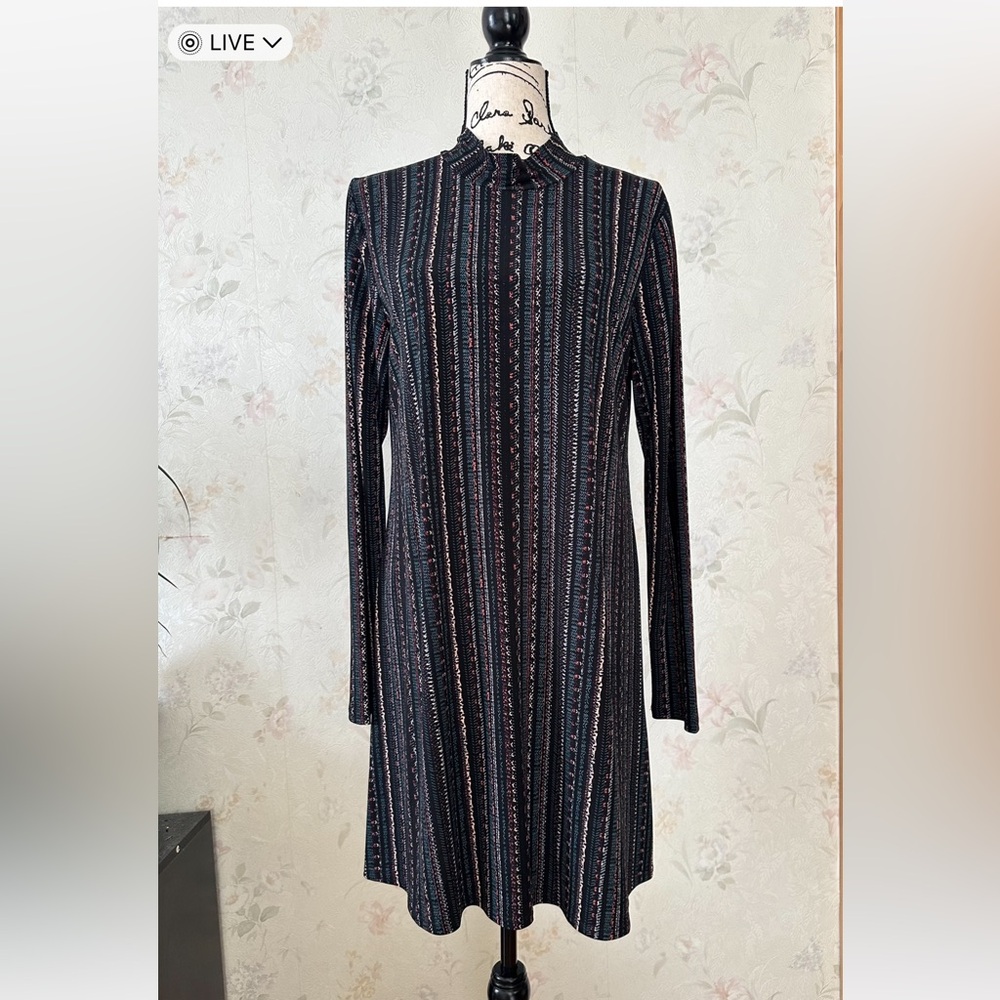 BCBG Generation A - Line Dress Size L .Multicolor.